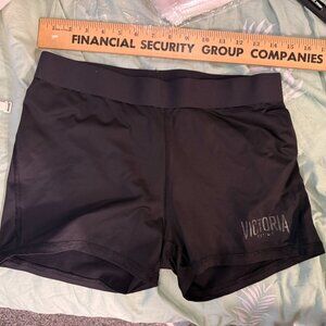 Victoria's Secret Sport black tight shorts